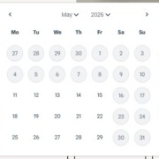 gravity forms date field tweak - no weekends and past dates