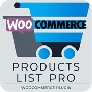 WooCommerce Products List PRO plugin